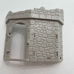Playmobil Geobra 3286590 Castle Wall Light Gray Replacement Add-on Parts Pieces